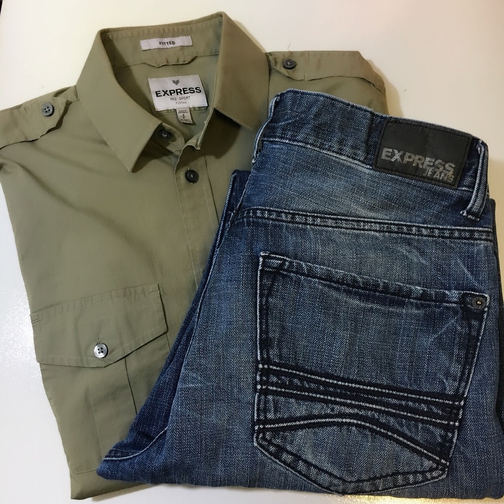 Express classic boot cut jeans